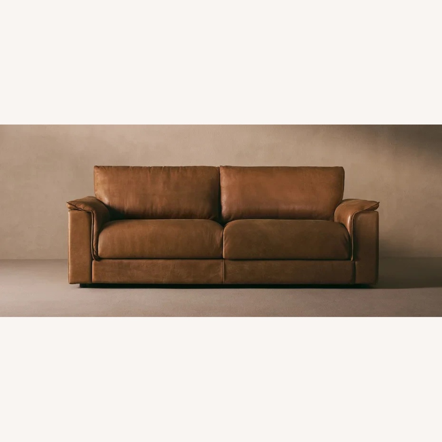 Leather 3+ Seater Sofa - image-4