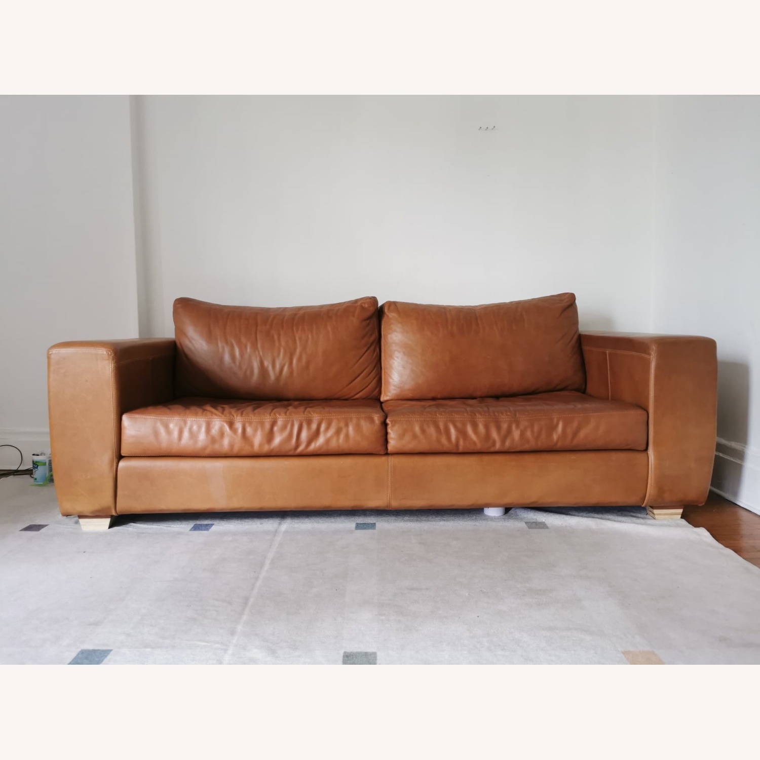 Leather 3+ Seater Sofa - image-3