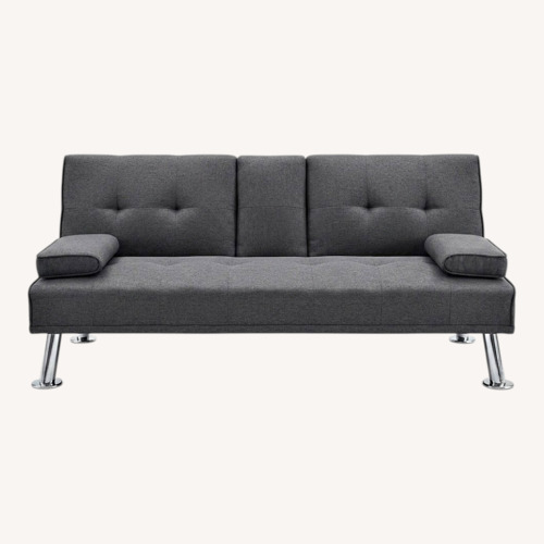 Used Dark Gray Futon for sale on AptDeco