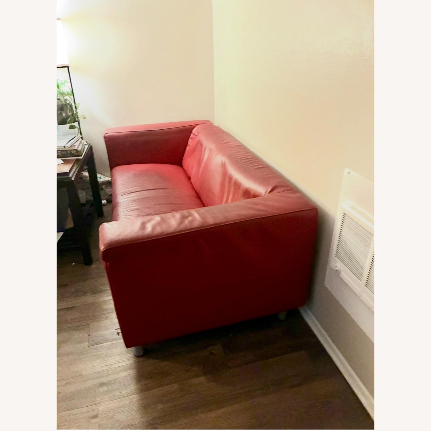 IKEA KLIPPAN Red Loveseat - image-4