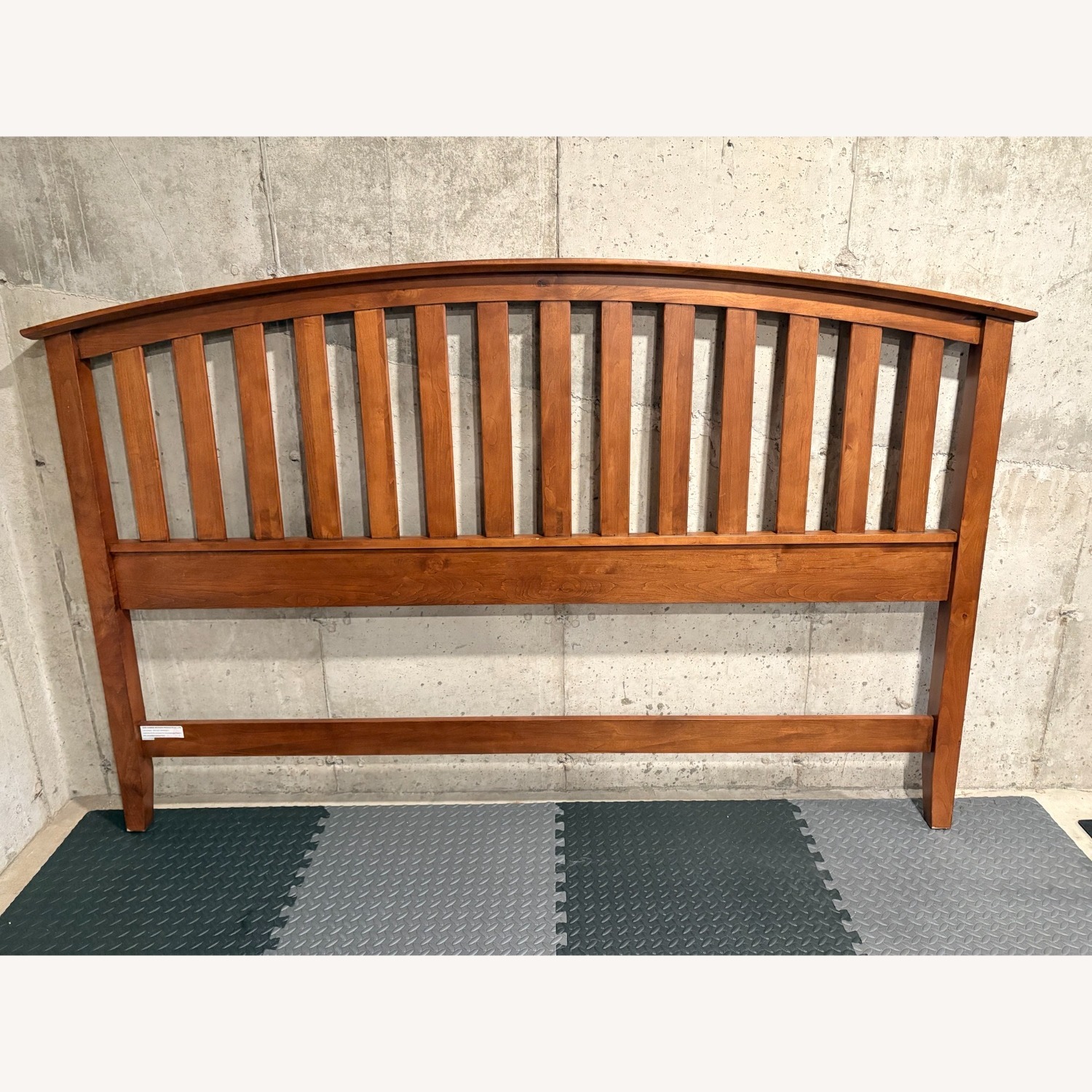 Palisade Furniture Natural Wood King Bed Frame - image-4