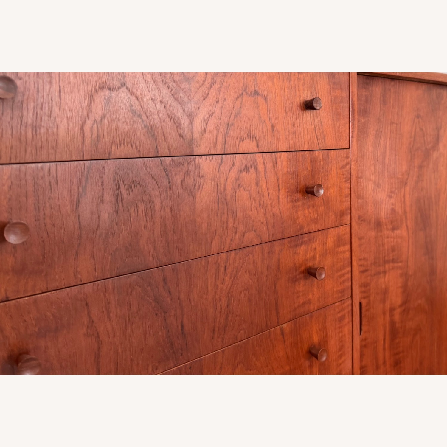 Hans Wegner Dark Brown Wood Sideboard - image-2