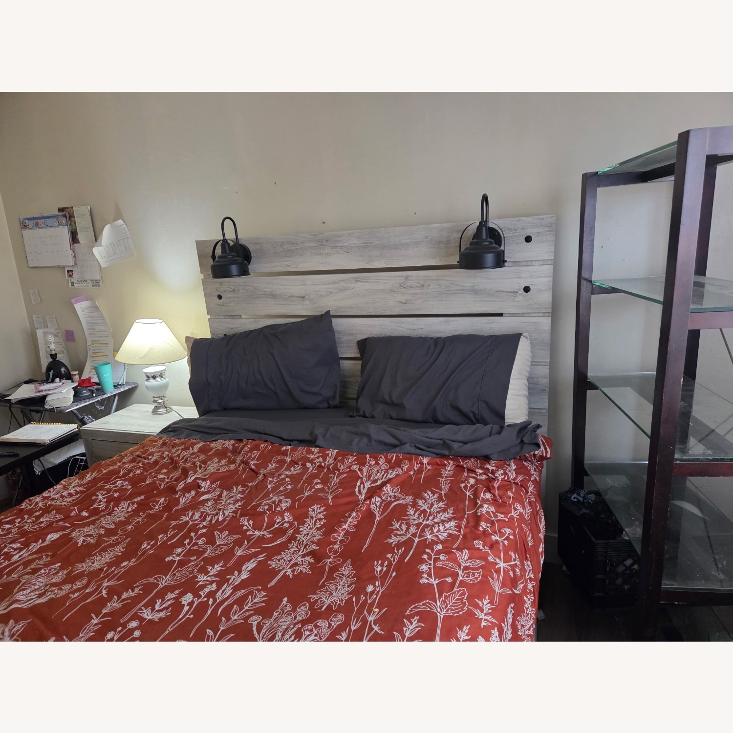Queen Bed With Frame - image-2