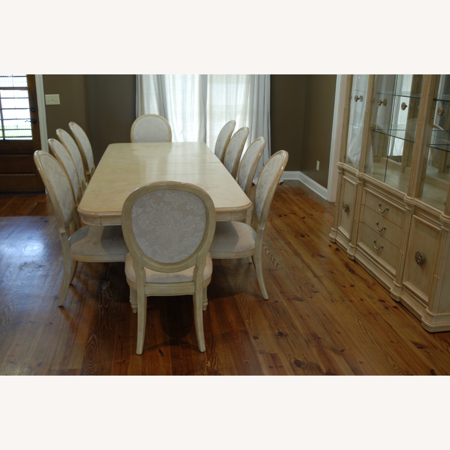 Bernhardt Furniture Natural Wood Dining Table - image-1