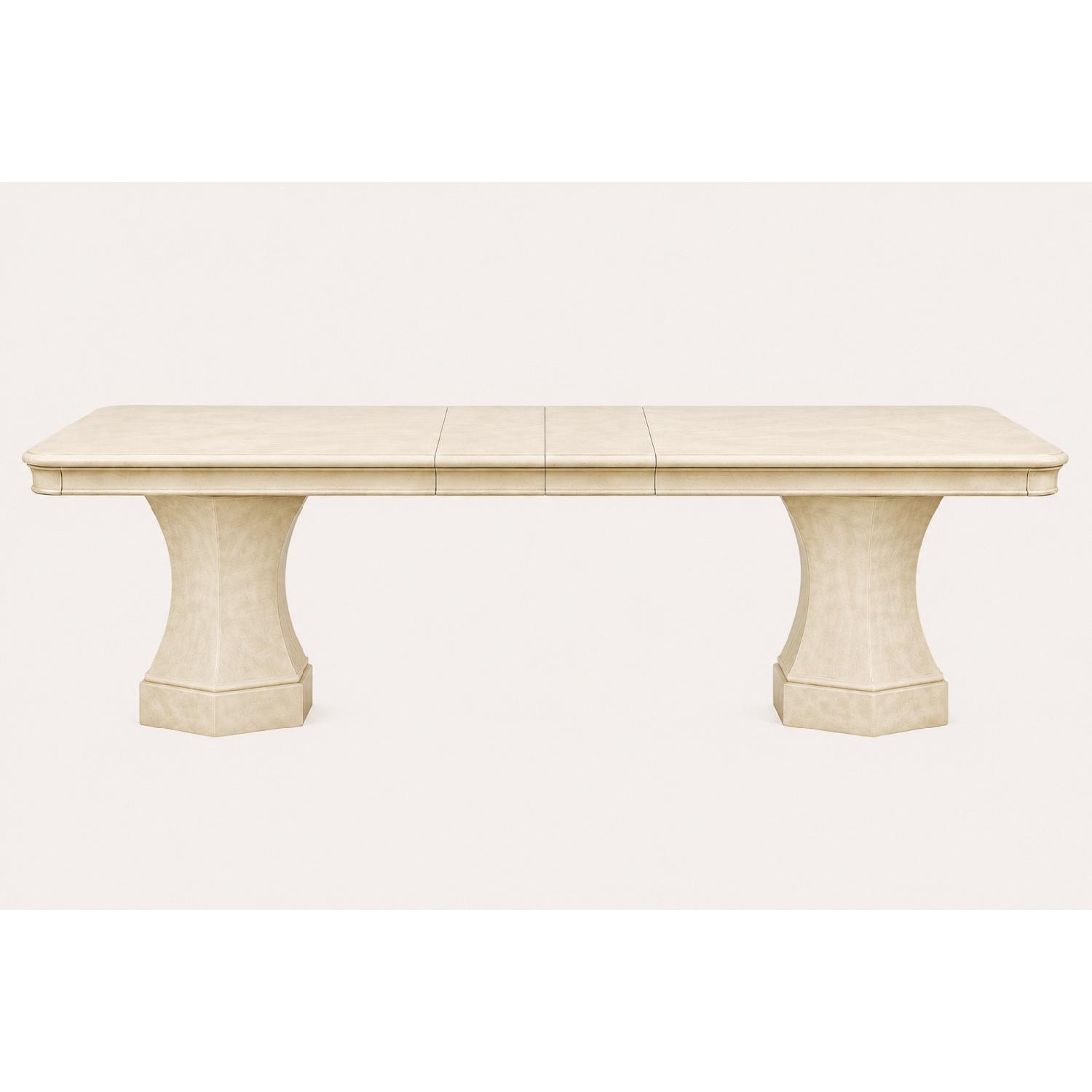 Bernhardt Furniture White Wood Dining Table - image-0