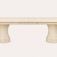 Bernhardt Furniture White Wood Dining Table