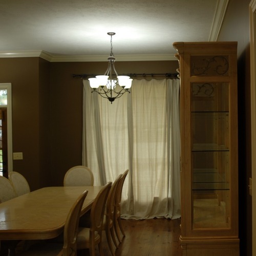 Used Bernhardt Furniture Natural Wood Dining Table for sale on AptDeco