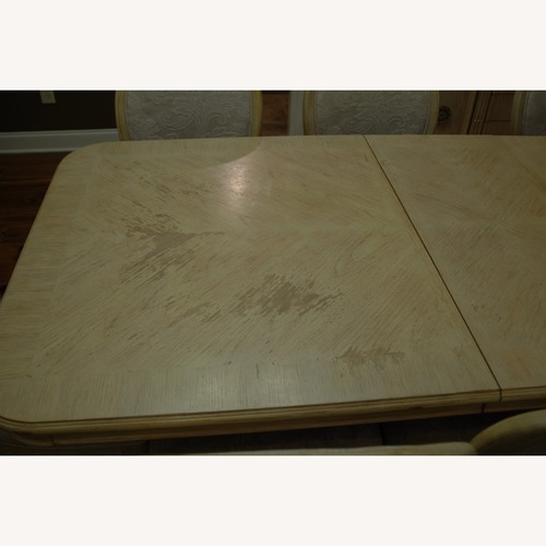 Used Bernhardt Furniture White Wood Dining Table for sale on AptDeco