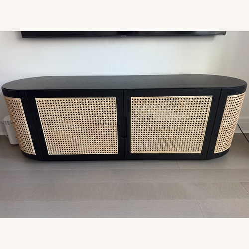 Used Article Candra Black Media Unit for sale on AptDeco