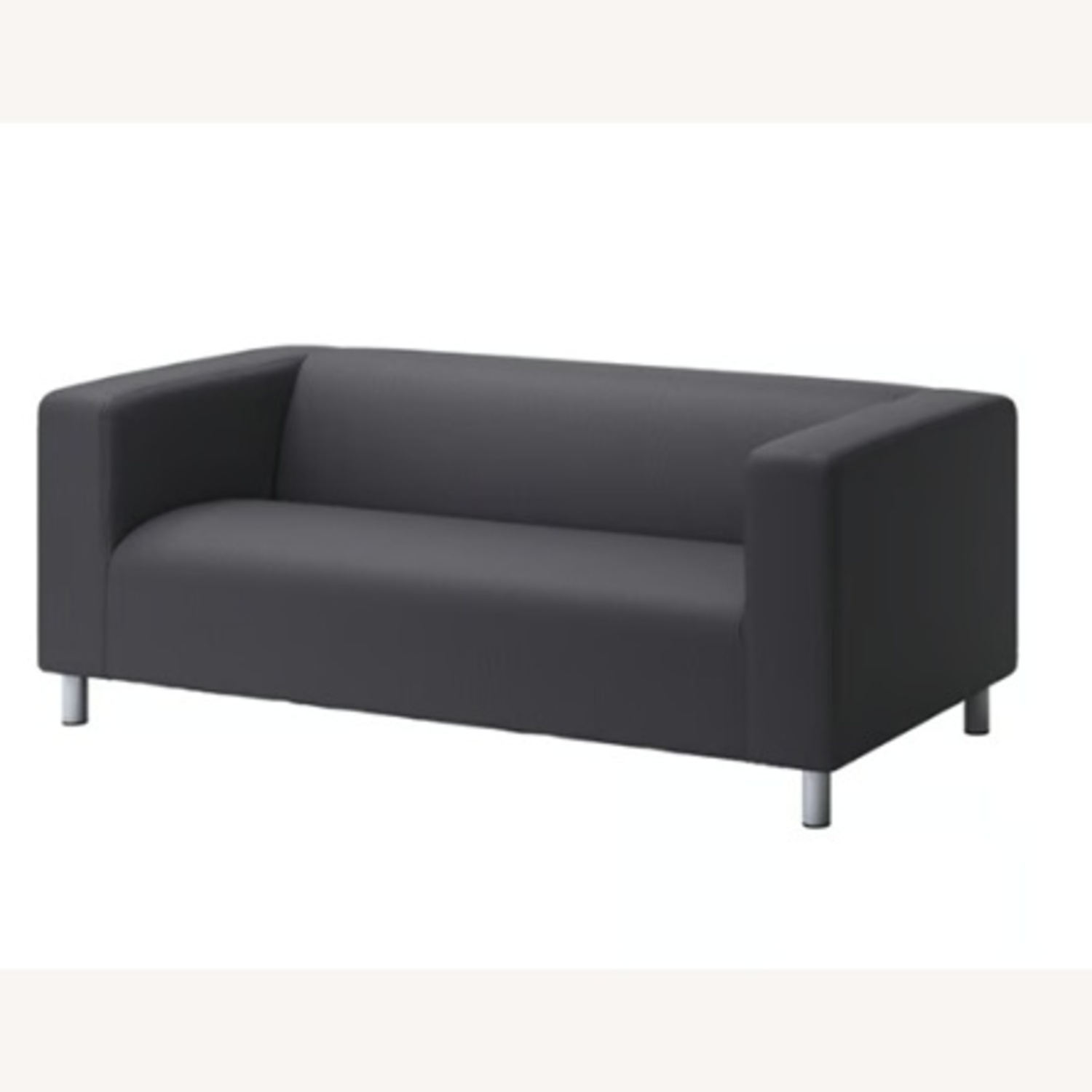 IKEA KLIPPAN Black 2 Seater Sofa - image-4