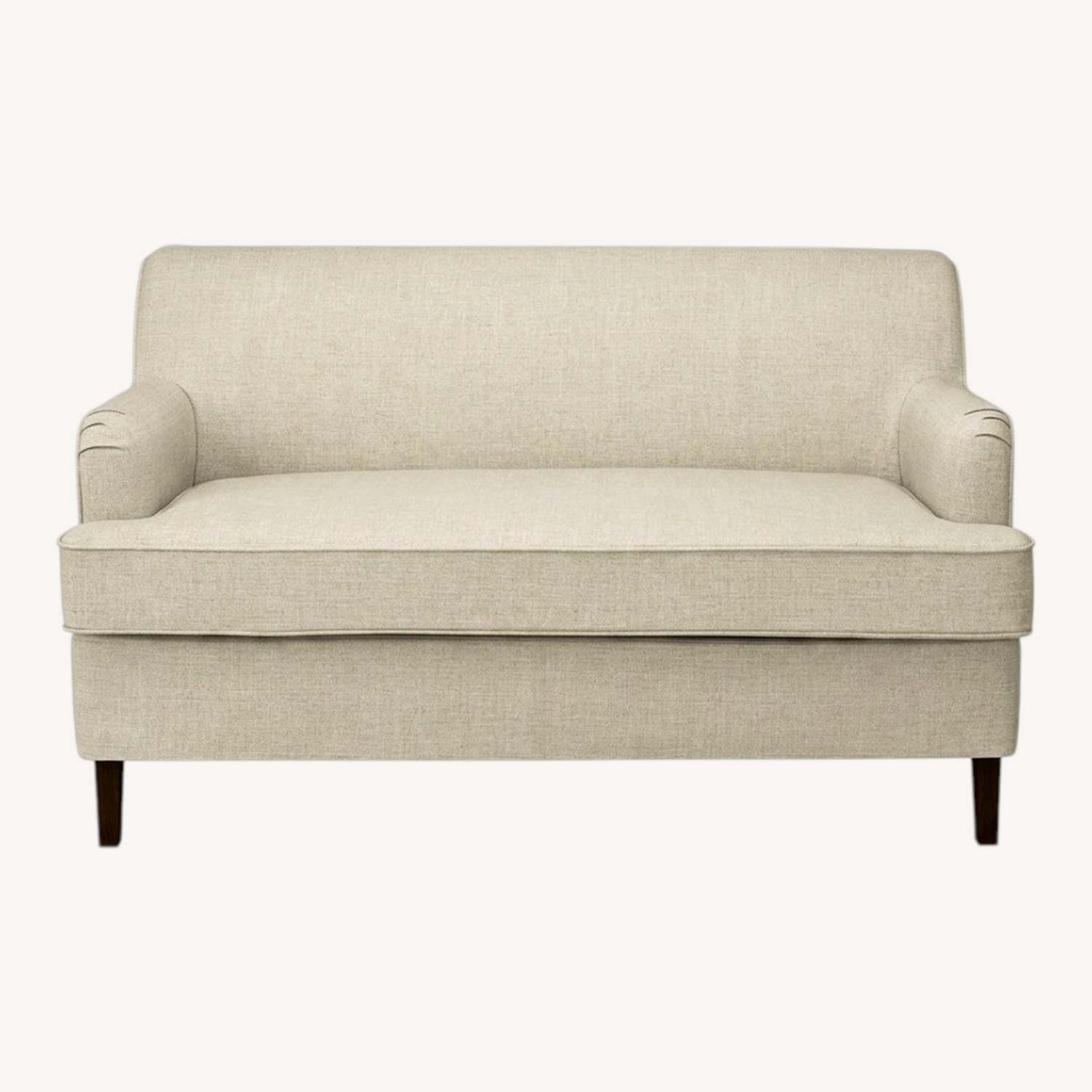 IKEA Rocksjon Light Beige Fabric Loveseat - image-0