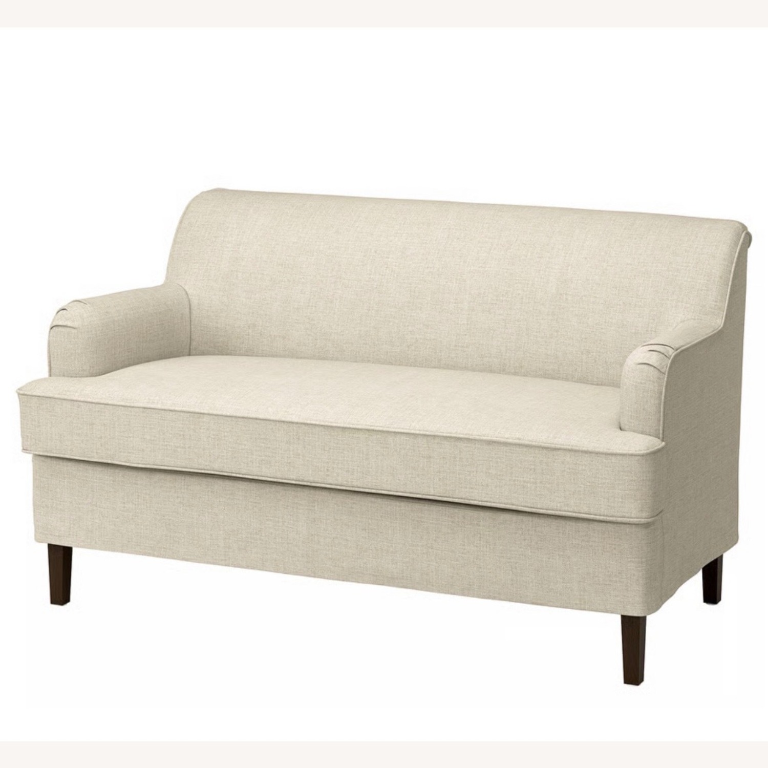 IKEA Rocksjon Light Beige Fabric Loveseat - image-3