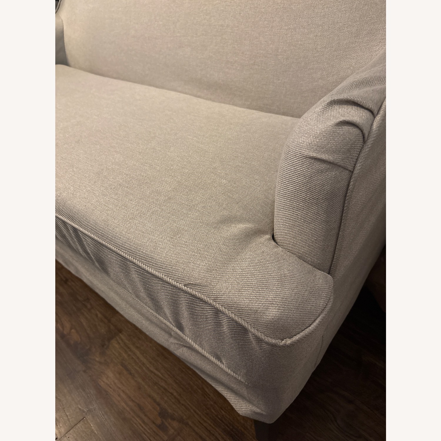 IKEA Rocksjon Light Beige Fabric Loveseat - image-5