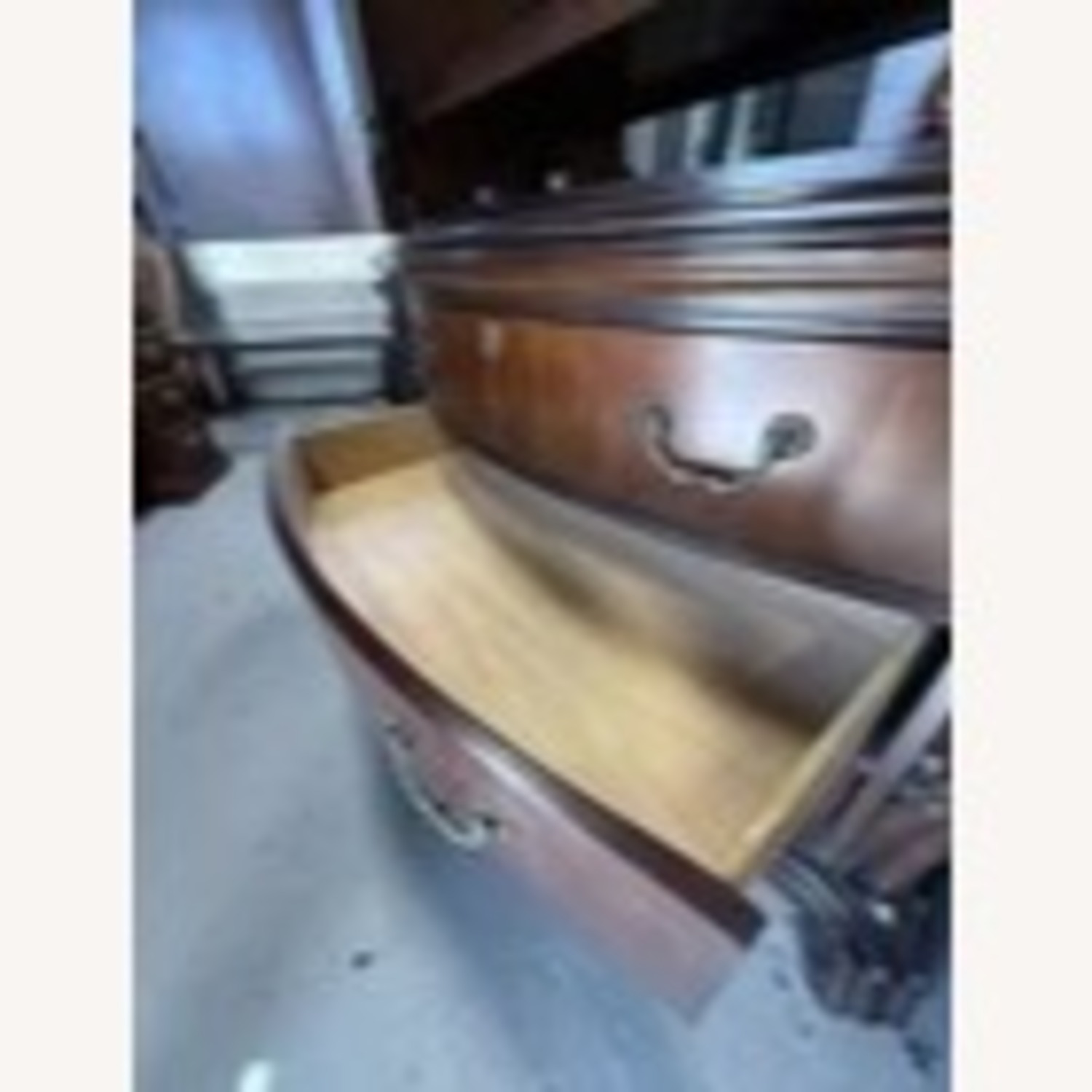 Vintage/Antique Carved Wood Armoire - image-6