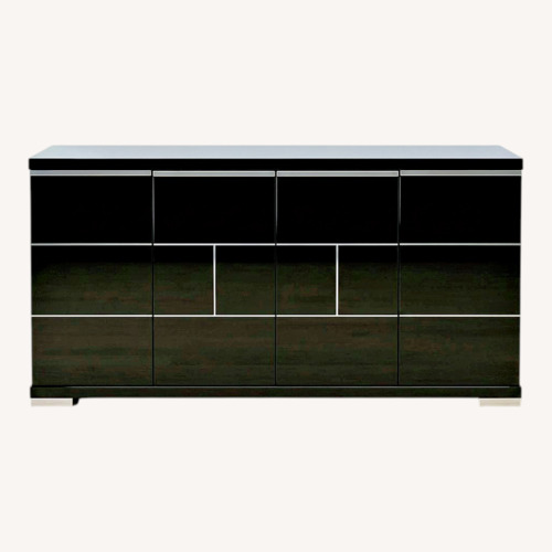 Used J&M Furniture Black Dresser for sale on AptDeco