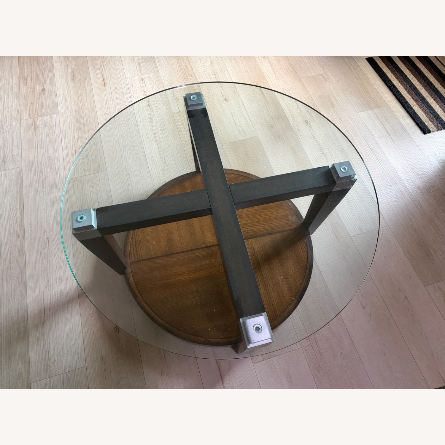 Raymour & Flanigan Dunhill Natural Wood Coffee Table - image-3