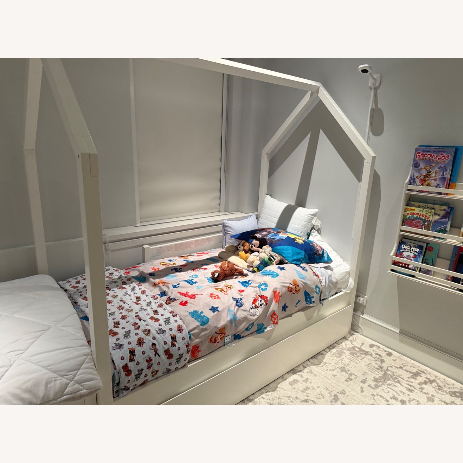 West Elm Kids White Wood Twin Bed - image-2