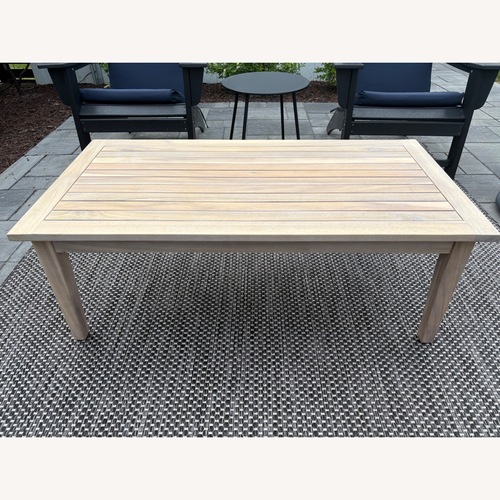 Used Bob's Discount Furniture Natural Patio Furniture for sale on AptDeco