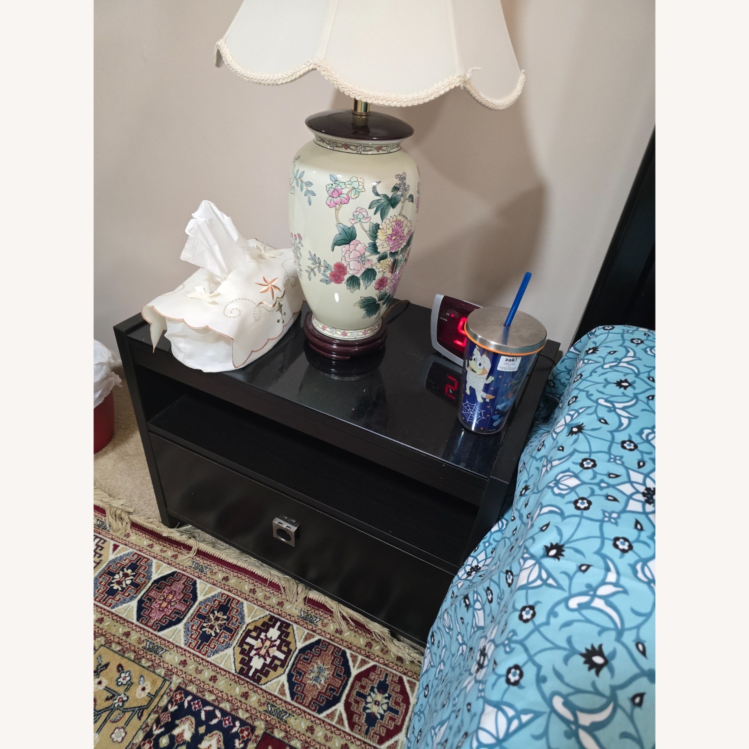 Black Nightstand - image-3