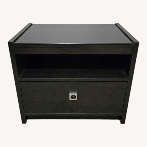 Used Black Nightstand for sale on AptDeco