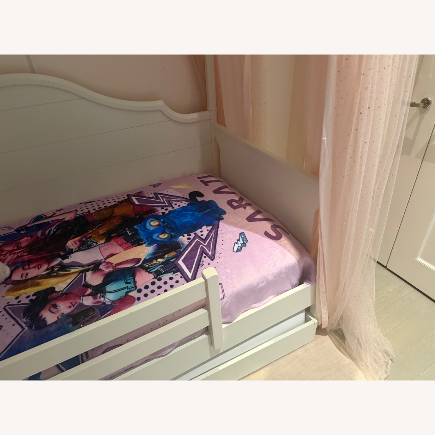 Pottery Barn Kids Juliette White Wood Twin Bed - image-3