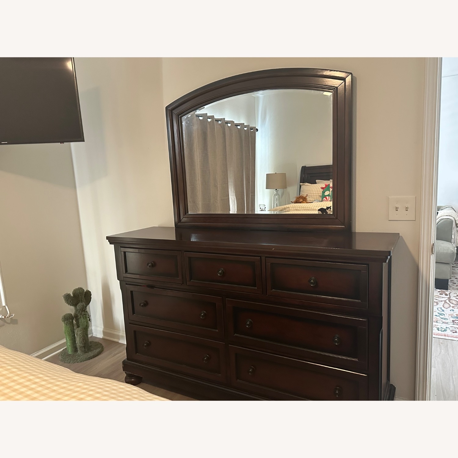 Ashley Furniture Porter Dresser & Mirror - image-1