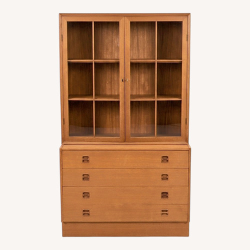Used Light Brown Wood Sideboard for sale on AptDeco