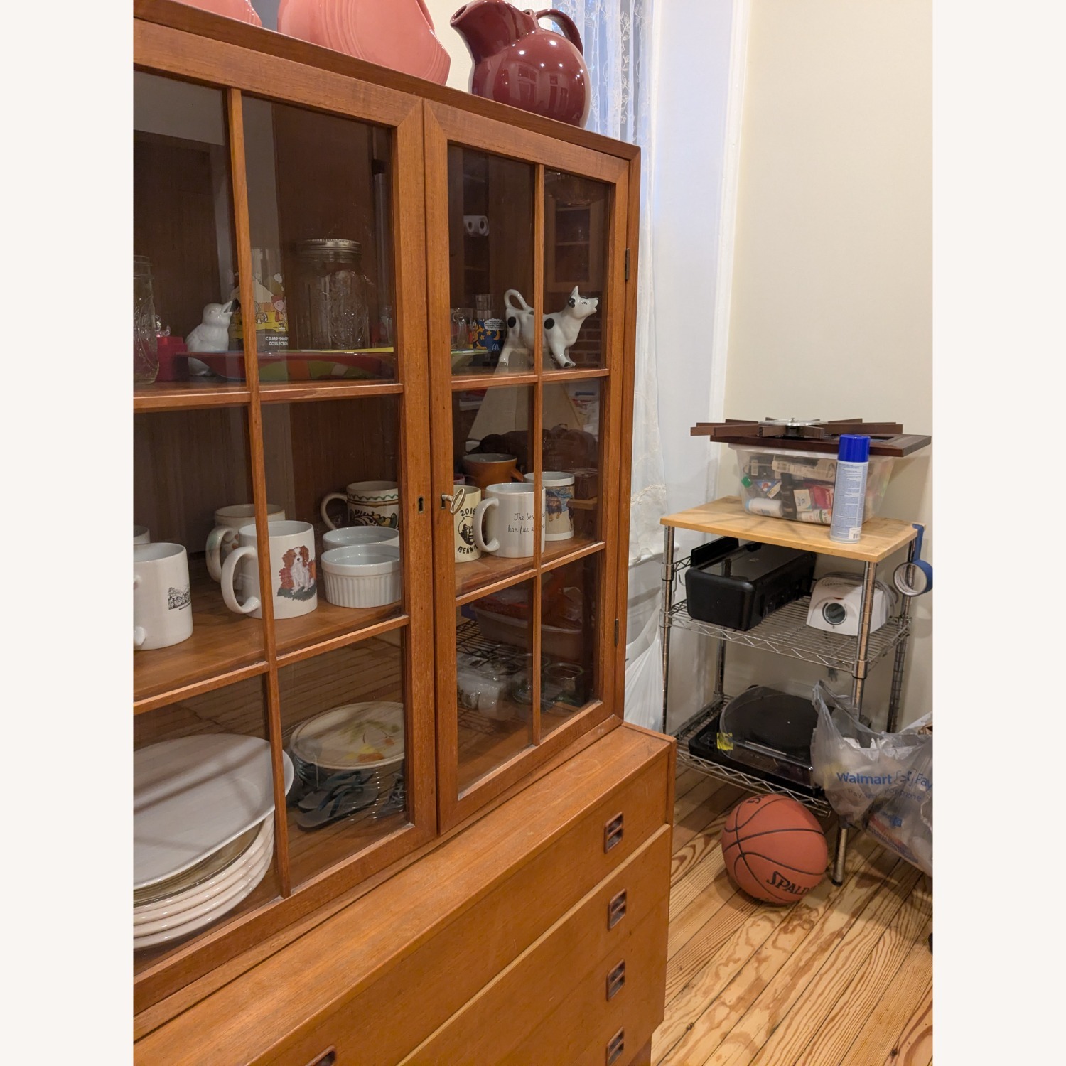 Light Brown Wood Sideboard - image-4