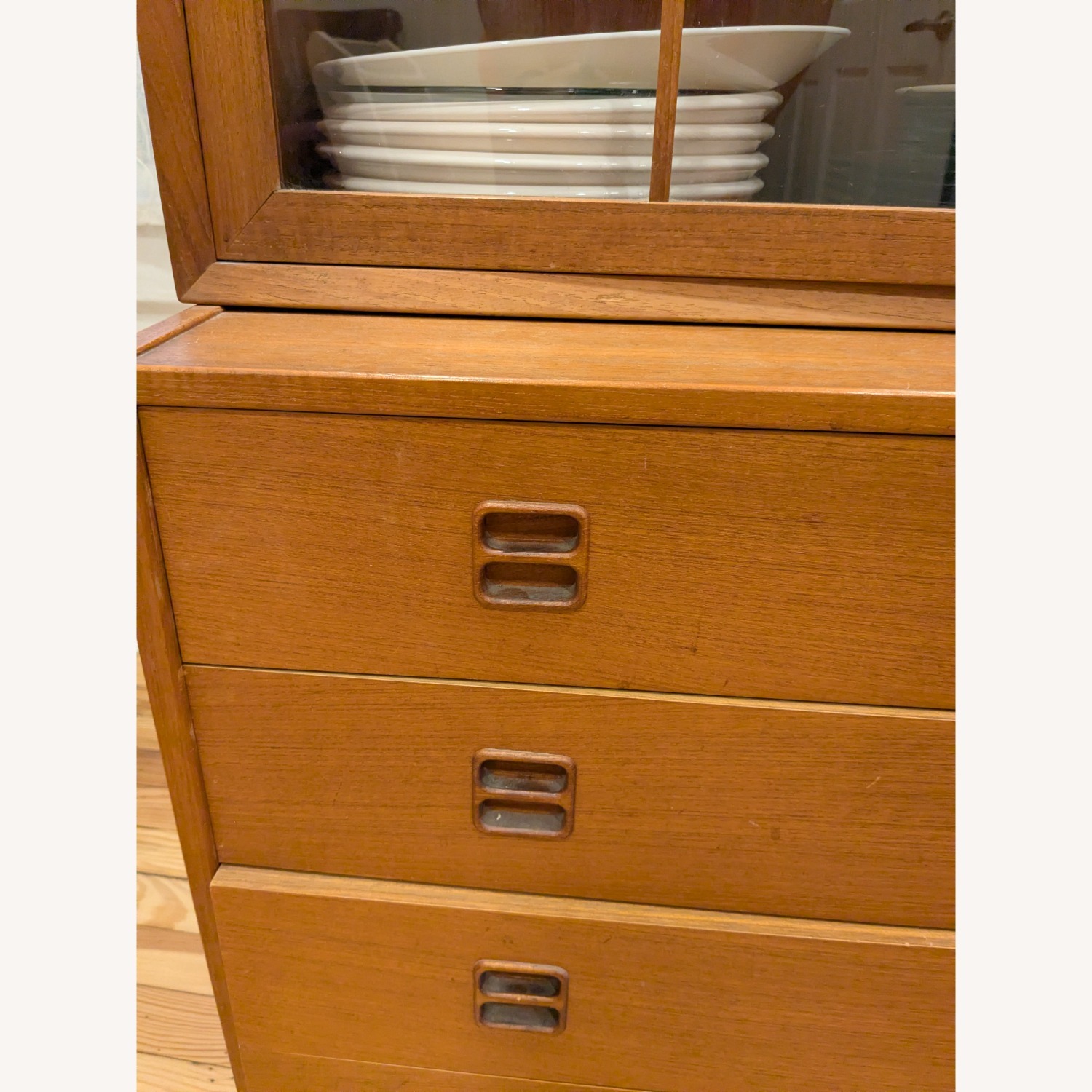 Light Brown Wood Sideboard - image-6