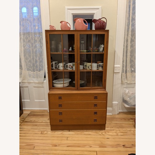 Used Light Brown Wood Sideboard for sale on AptDeco