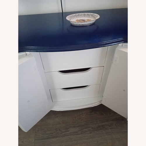 Used Dixie Furniture Company White Wood Dresser for sale on AptDeco