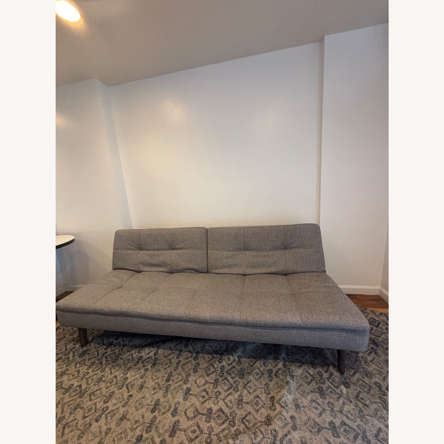 ABC Carpet and Home Light Gray Sleeper Sofa - image-1