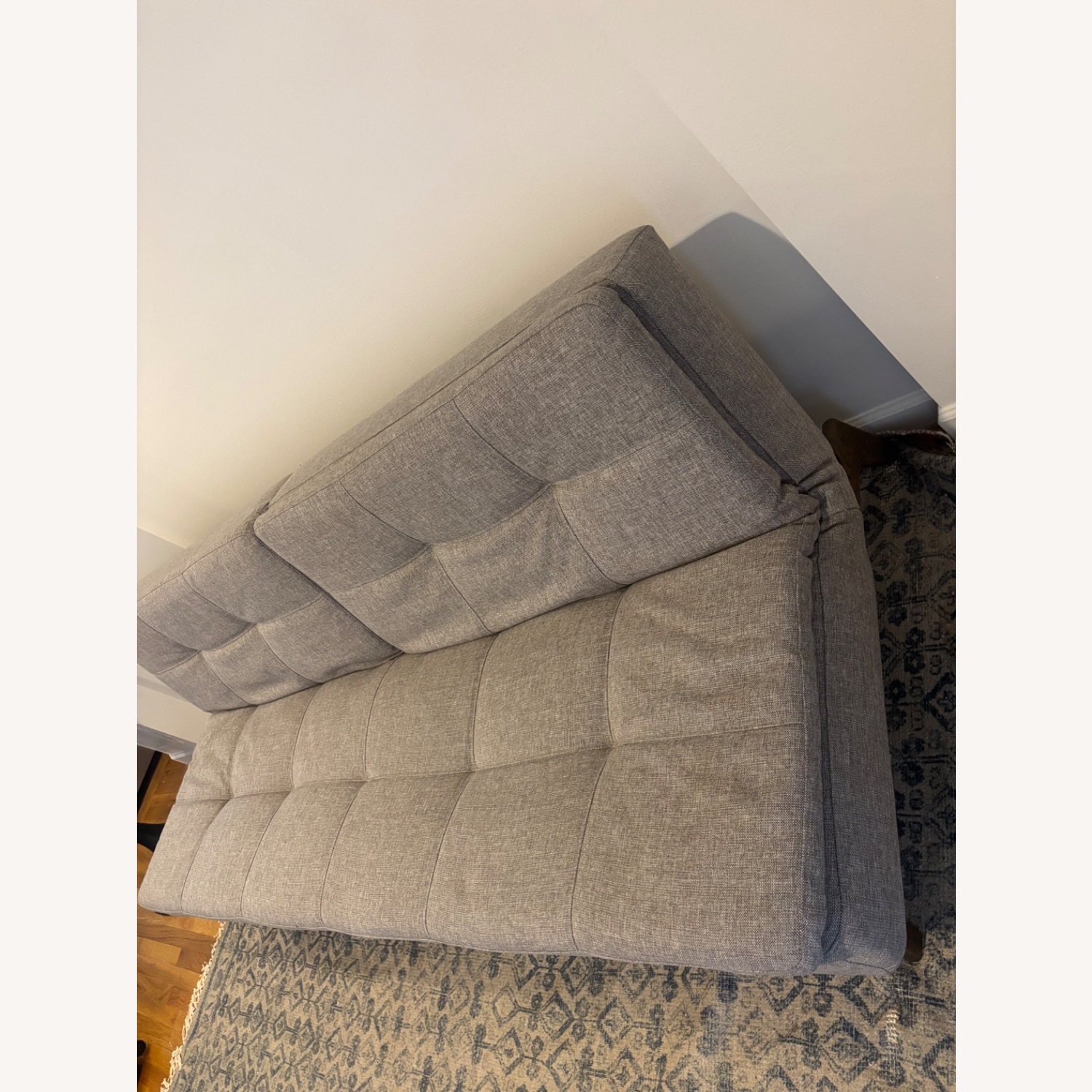 ABC Carpet and Home Light Gray Sleeper Sofa - image-3