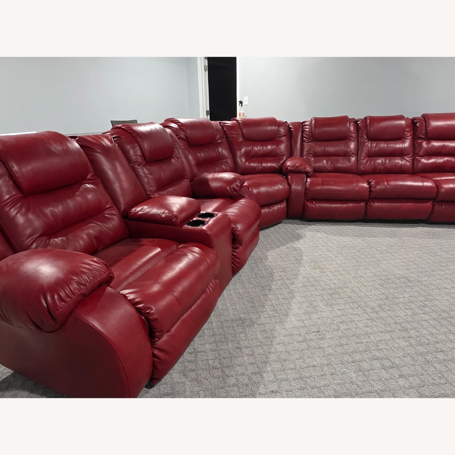 Wayfair Red 3+ Piece Sectional - image-3