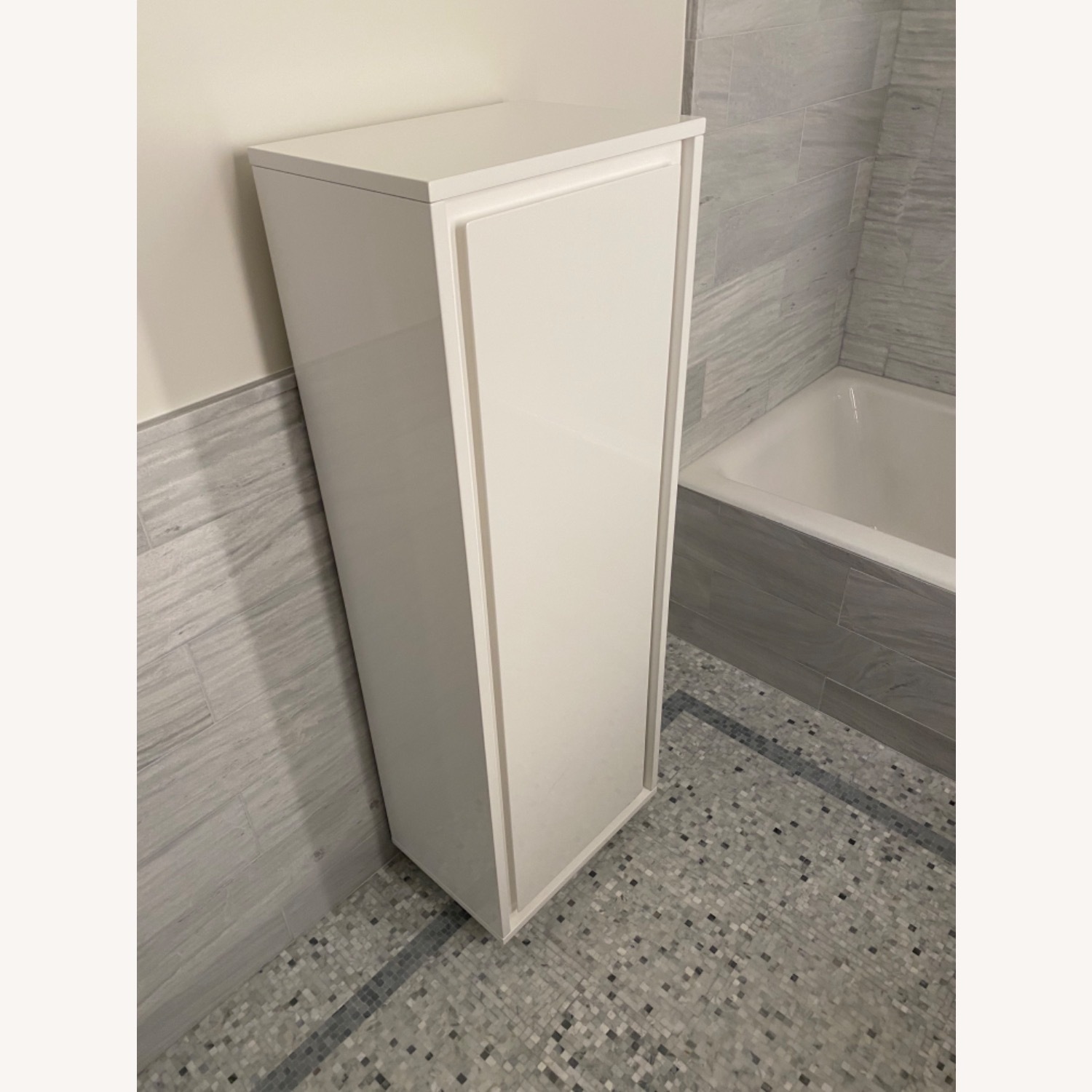 CB2 Gallery White Laquer Cabinet - image-2