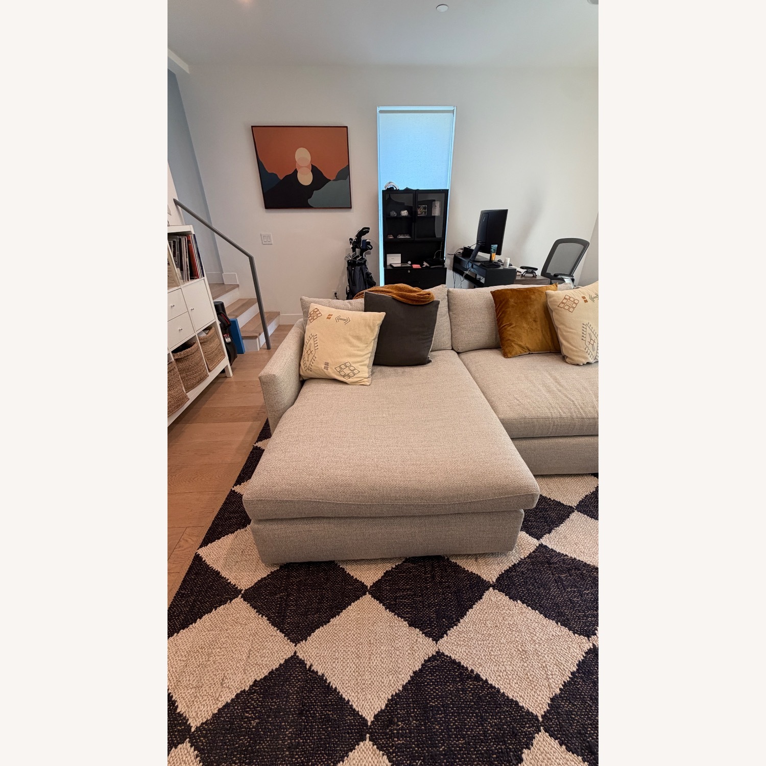 Crate & Barrel Lounge 2 Piece Sectional - image-4