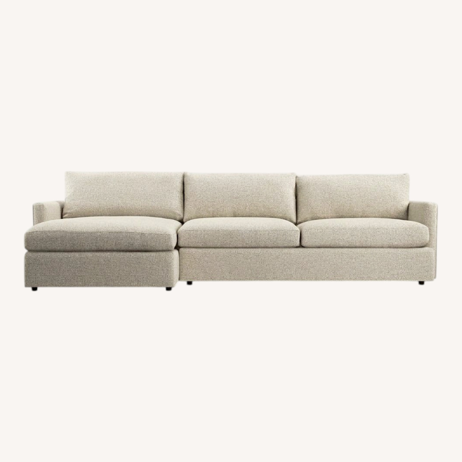 Crate & Barrel Lounge 2 Piece Sectional - image-0