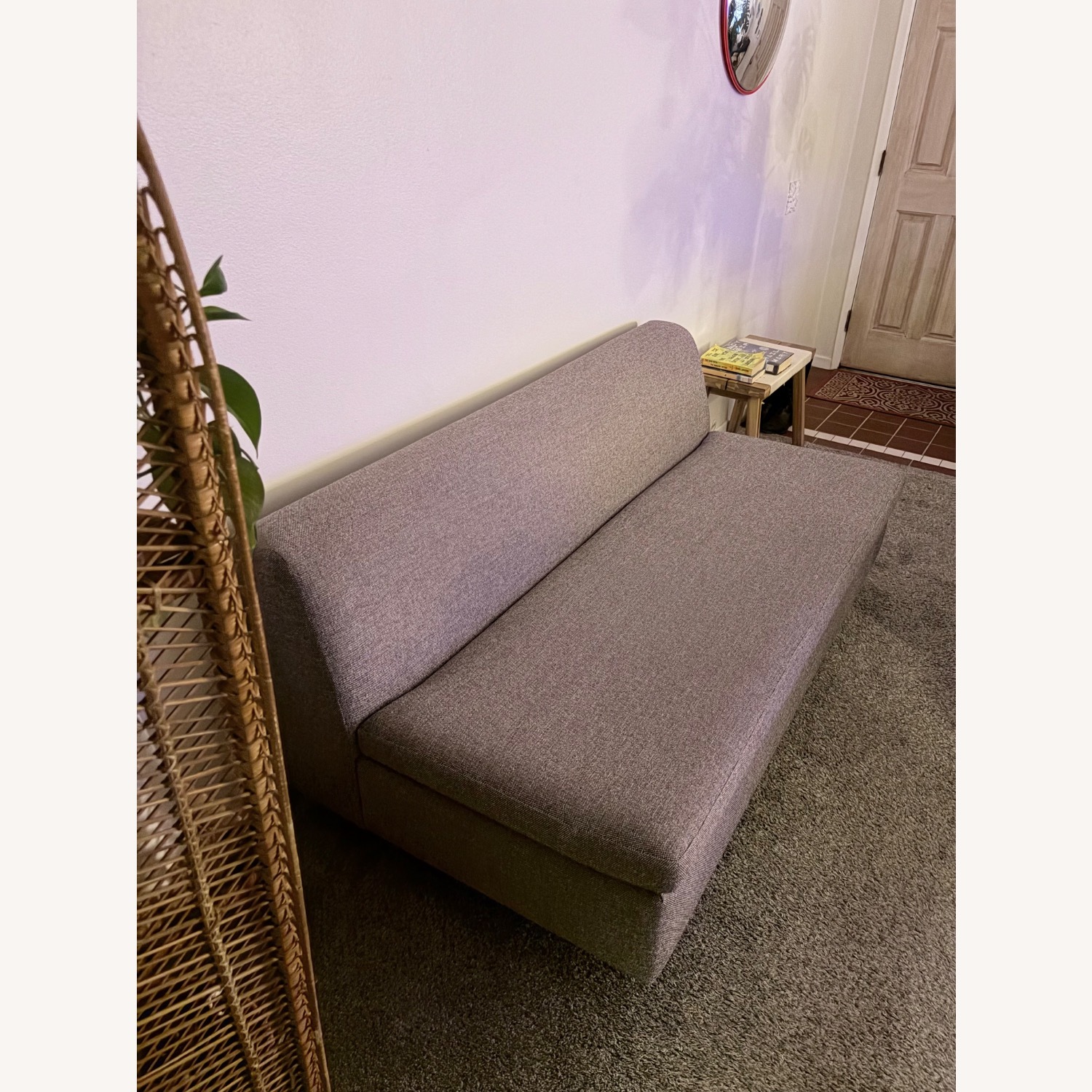 Blu Dot Light Gray Fabric 3+ Seater Sofa - image-1