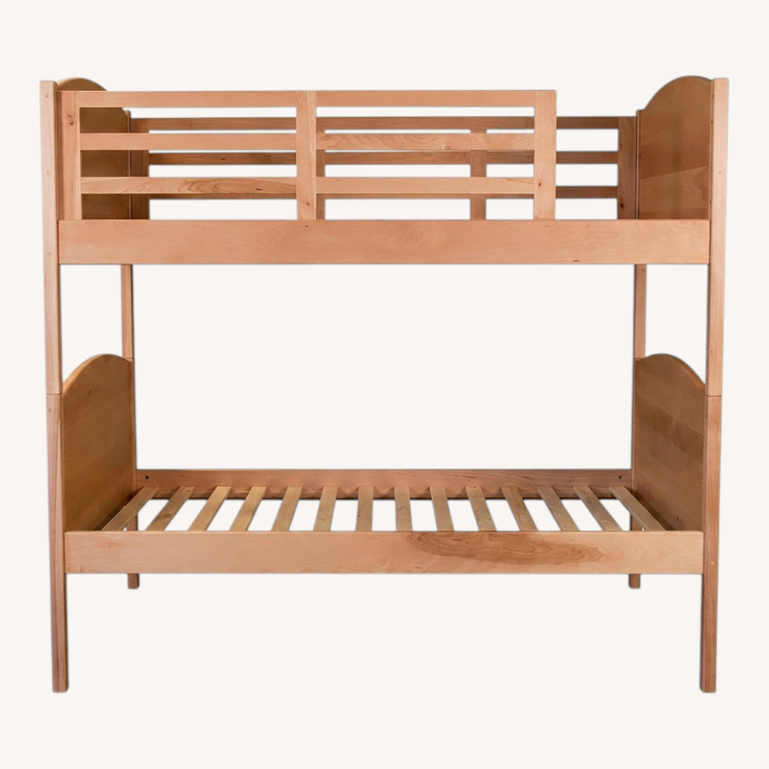 Pompanoosuc Mills Natural Wood Bunk Bed - image-0