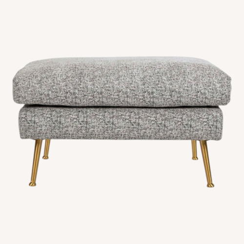 Used Albany Park “Park” Ottoman for sale on AptDeco