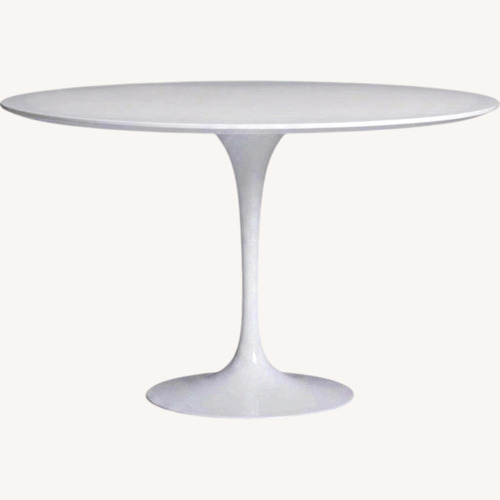 Used Design Within Reach Saarinen White Dining Set for sale on AptDeco