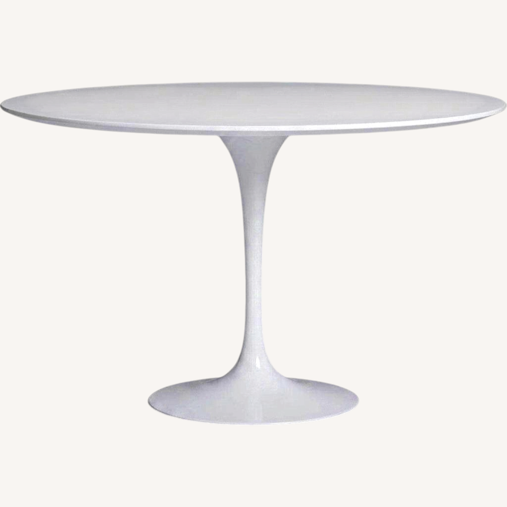 Image of Design Within Reach Saarinen White Dining Set