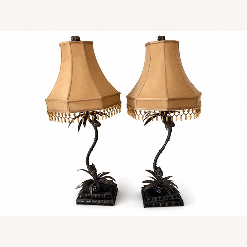 Used Maitland-Smith Dark Bronze Table Lamps for sale on AptDeco