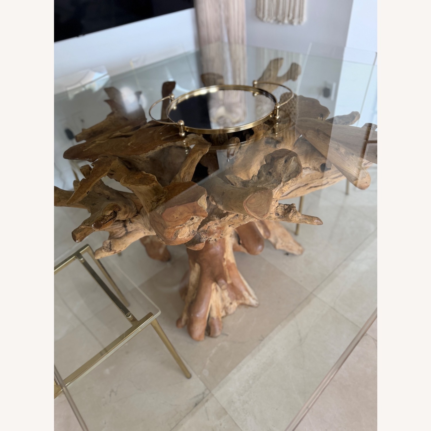 Natural Wood Dining Table - image-6