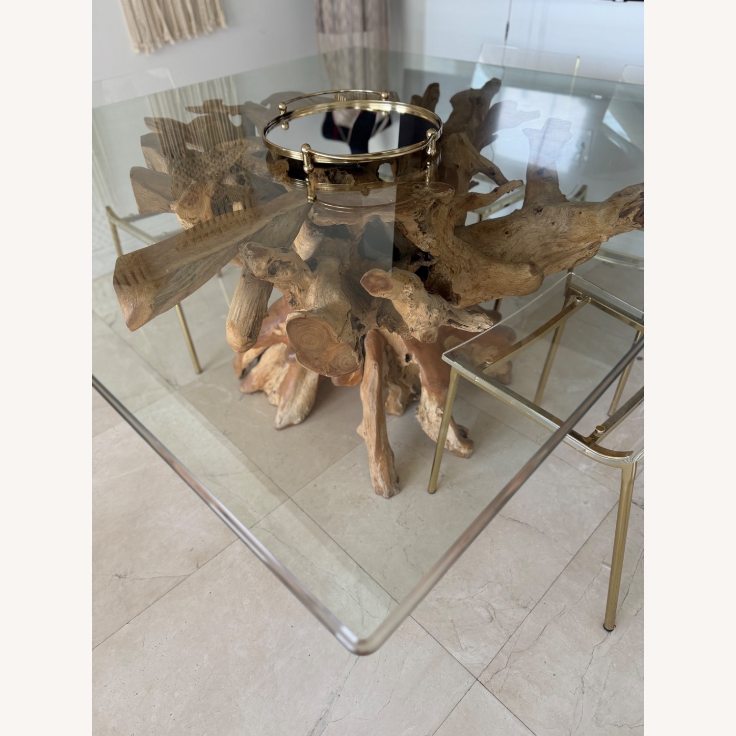 Natural Wood Dining Table - image-10