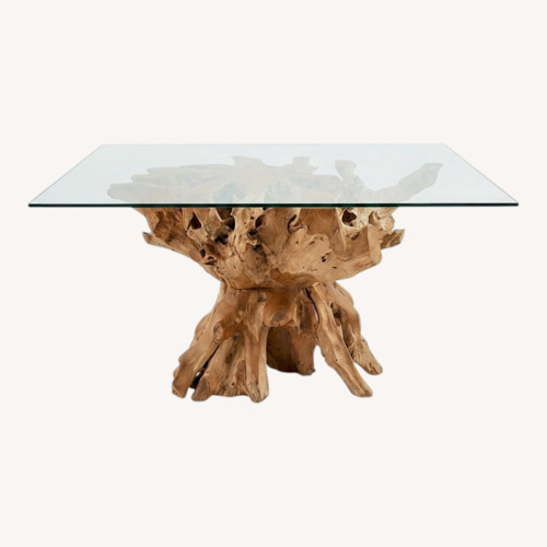 Used Natural Wood Dining Table for sale on AptDeco