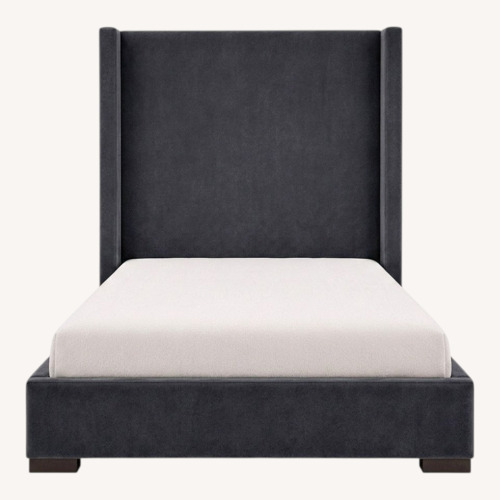 Used Restoration Hardware Modena Fabric Shelter Bed for sale on AptDeco
