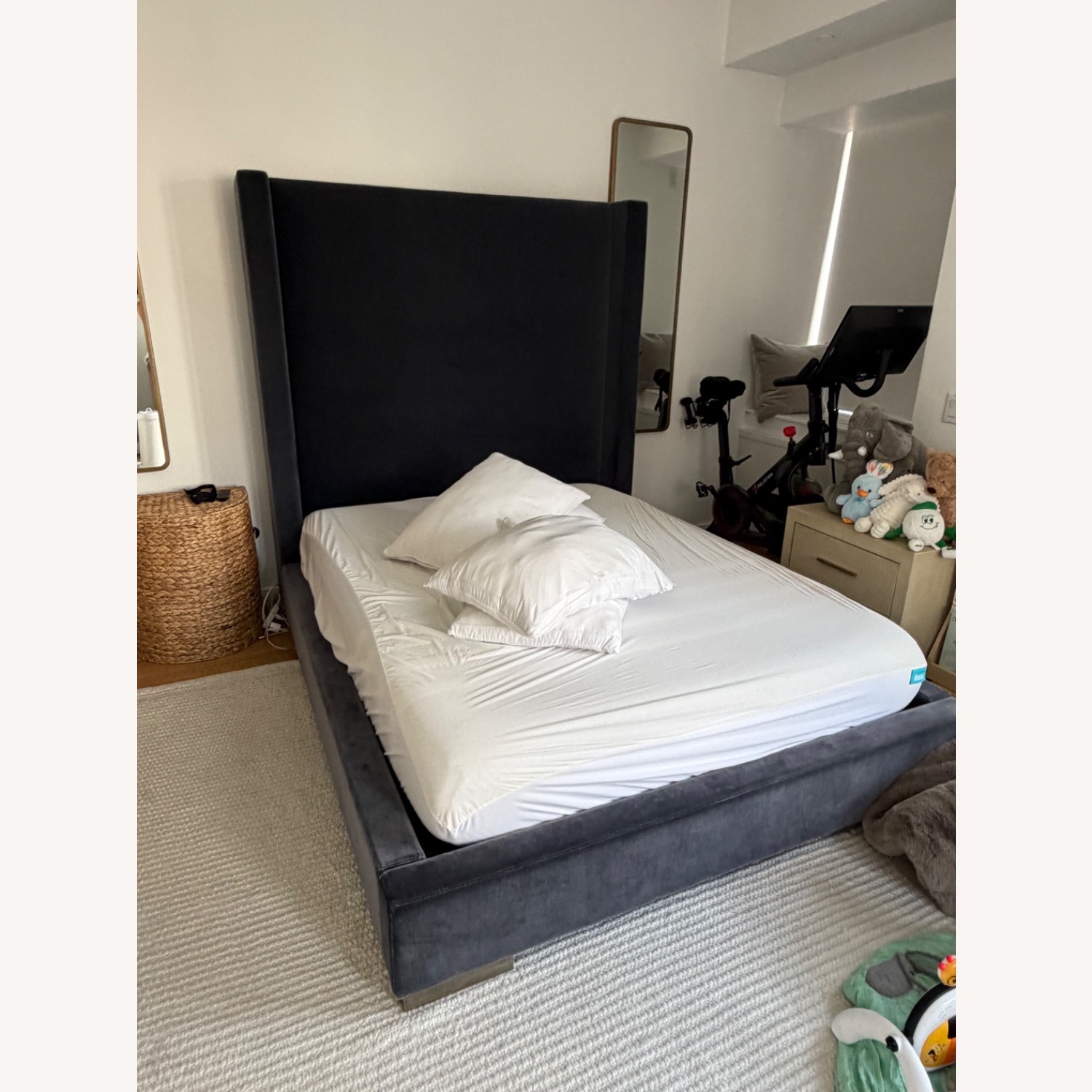 Restoration Hardware Modena Fabric Shelter Bed - image-2