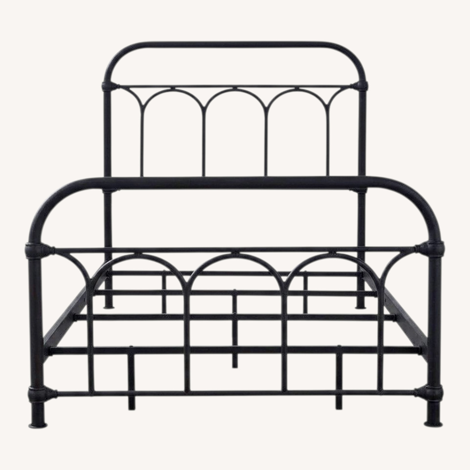 Ashley Furniture Nashburg Black Metal Twin Bed - image-0