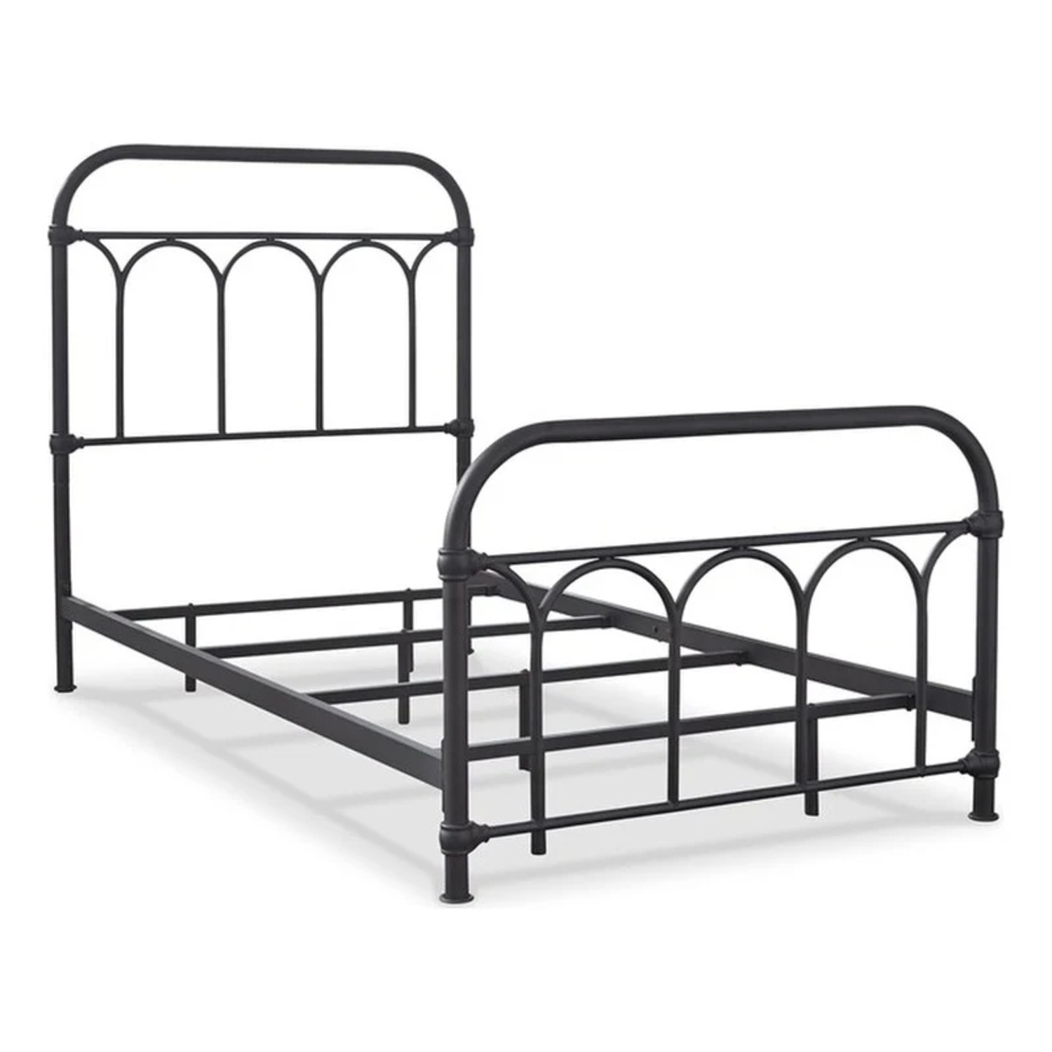 Ashley Furniture Nashburg Black Metal Twin Bed - image-9